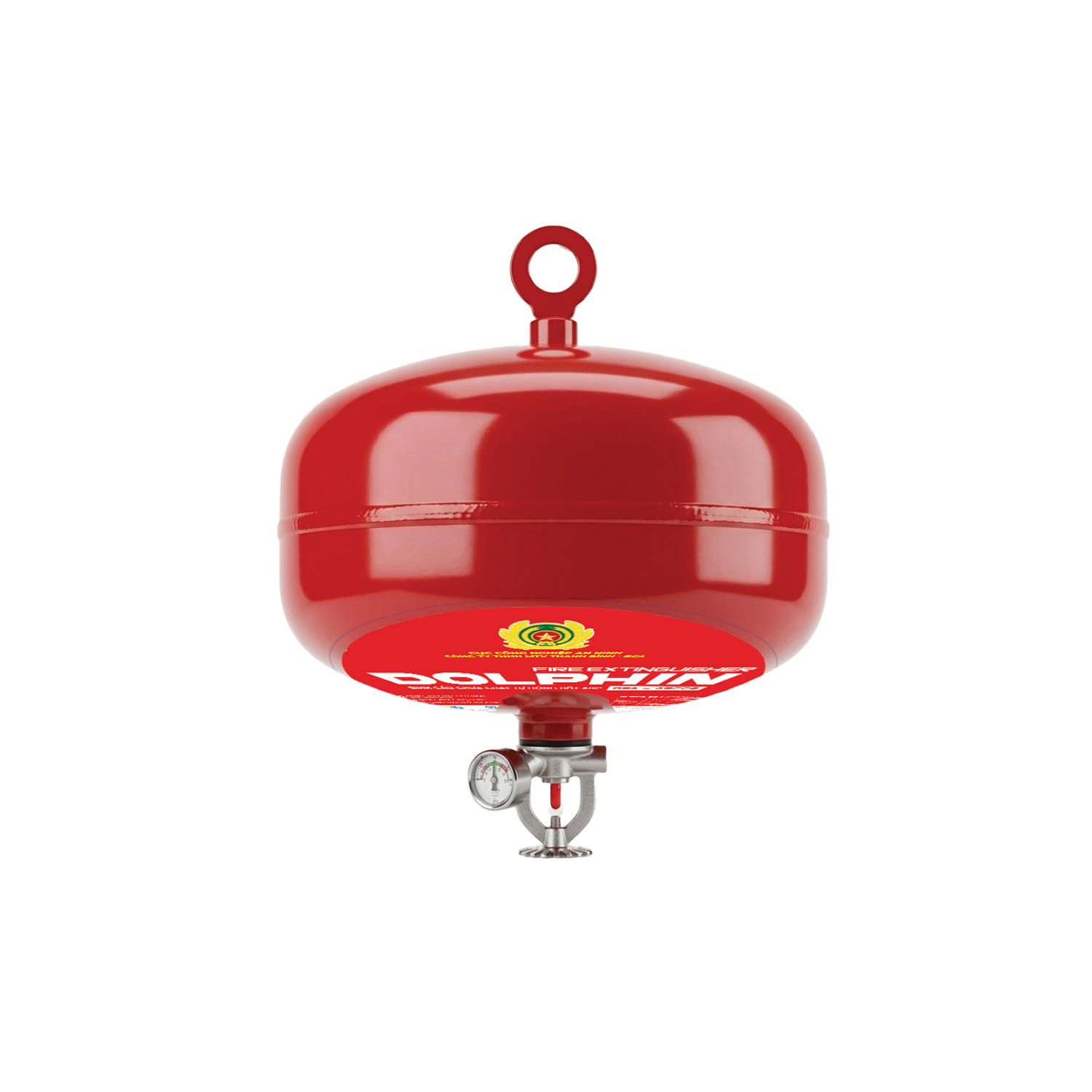 Bình cầu chữa cháy tự động bột ABC 6 kg – Dolphin